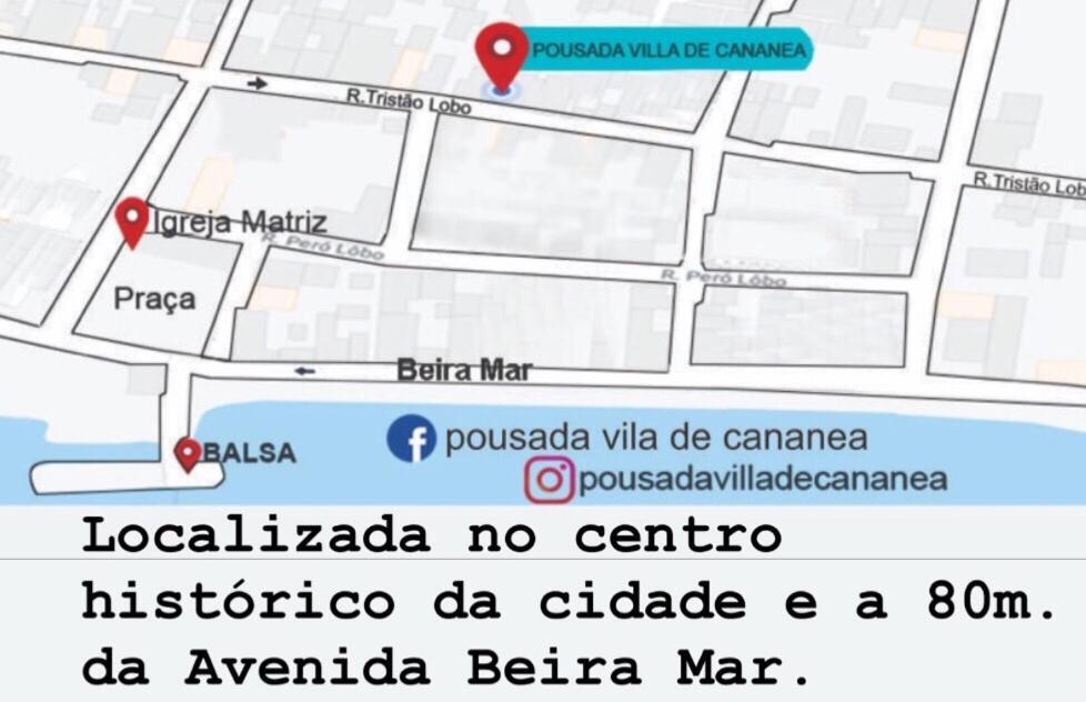 Pousada Villa De Cananea Cananeia Ngoại thất bức ảnh